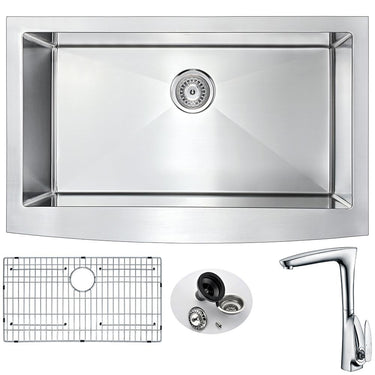 ANZZI ELYSIAN Series K33201A-034 Kitchen Sink Kitchen Sink ANZZI